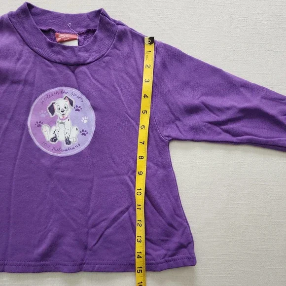 Vintage 102 Dalmations Long Sleeve Shirt 5t - Picture 5 of 9
